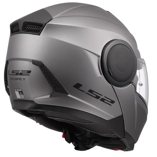 LS2 HELMETS LS2 FF902 SCOPE II SOLID MATT TITANIUM-06