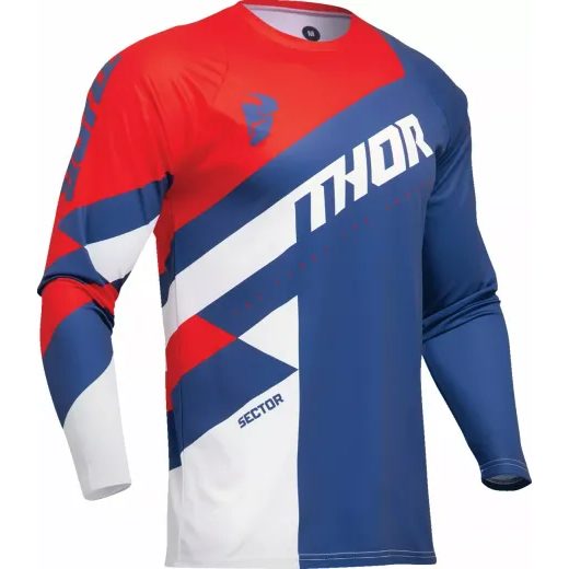 THOR DRES JERSEY SECTOR S24 BLUE/RED