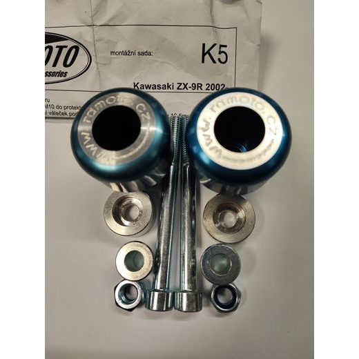 RD MOTO PÁDOVÉ PROTEKTORY KAWASAKI ZX-9R 2002-