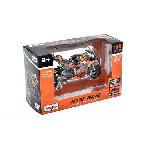 MAISTO KTM RC16 FACTORY RACING 33 BRAD BINDER 1:18