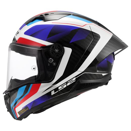 LS2 HELMETS LS2 FF805 THUNDER GP AERO RAUTE BLUE RED-06