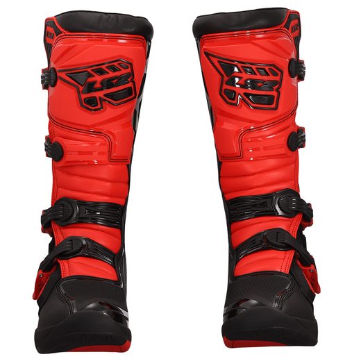LS2 HELMETS LS2 RAPTOR MAN BOOTS BLACK RED