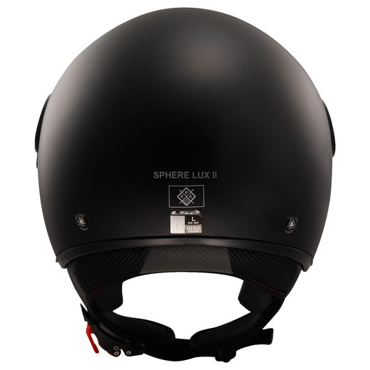 LS2 HELMETS LS2 OF558 SPHERE LUX II SOLID MATT BLACK-06
