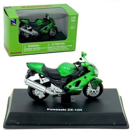 NEWRAY KAWASAKI ZX-12R GREEN 1:32