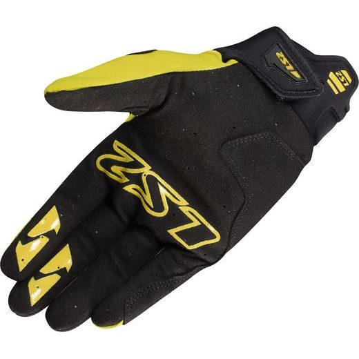 LS2 HELMETS LS2 HIKER MAN GLOVES H-V YELLOW