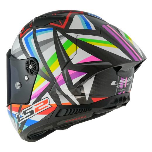 LS2 HELMETS LS2 FF805 THUNDER GP AERO FLASH BLACK-06