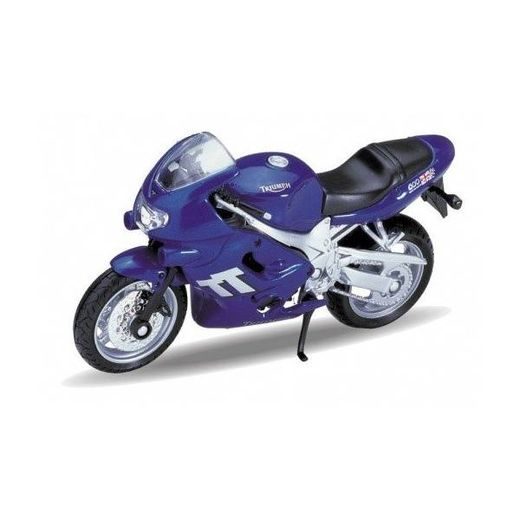 WELLY TRIUMPH TT600 2002 BLUE 1:18