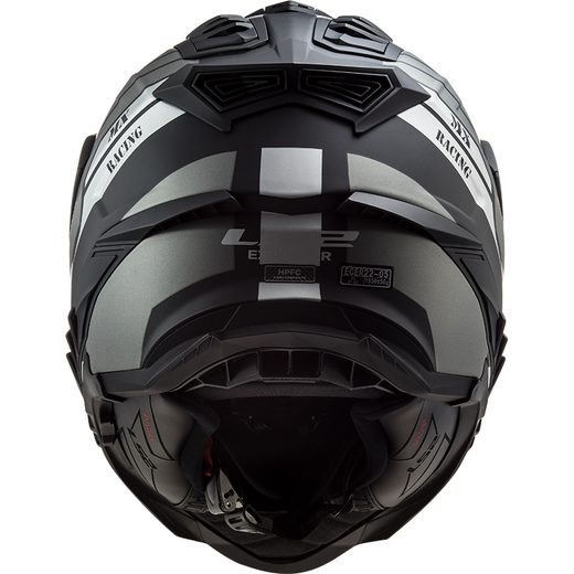 LS2 HELMETS LS2 MX701 EXPLORER ATLANTIS MATT TITANIUM