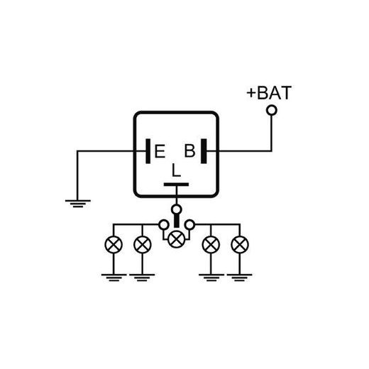 PŘERUŠOVAČ BLINKRŮ MAHLE MFL 30