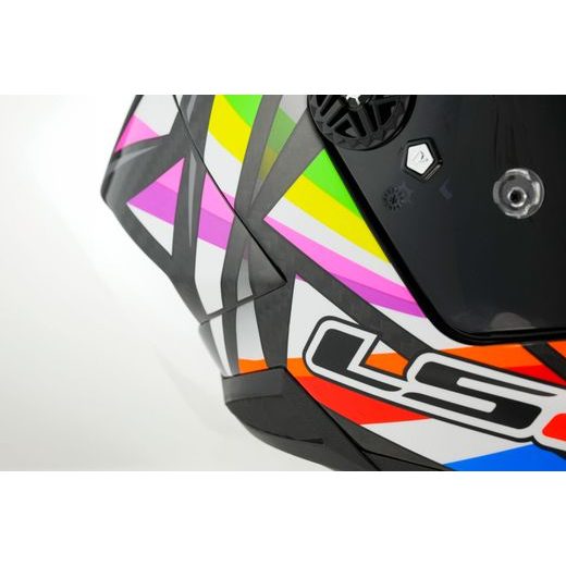 LS2 HELMETS LS2 FF805 THUNDER GP AERO FLASH BLACK-06