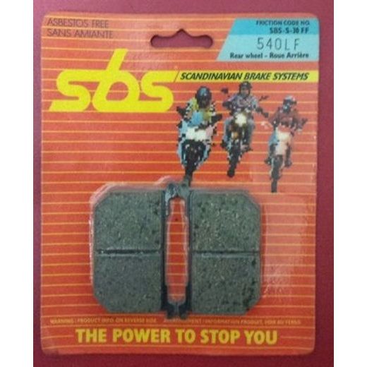 SBS BRZDOVÉ DESTIČKY 540LF CERAMIC STREET