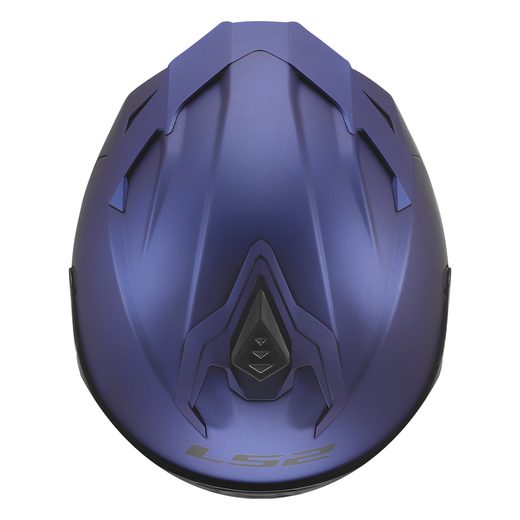 LS2 HELMETS LS2 FF817 CHALLENGER II SOLID MATT NAVY BLUE