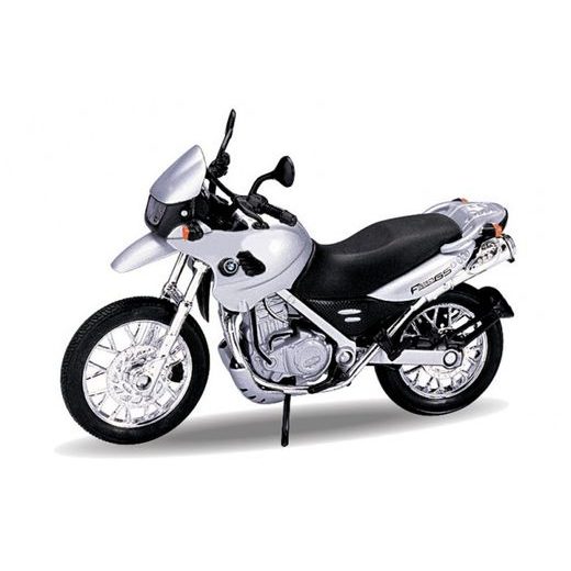 WELLY BMW F 650 GS SILVER 1:18