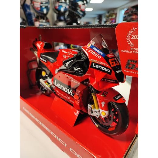 MAISTO DUCATI DESMOSEDICI GP 2022 NO.63 F.BAGNAIA 1:6