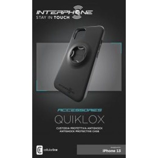 INTERPHONE OCHRANNÝ KRYT QUIKLOX PRO APPLE IPHONE 13 BLACK