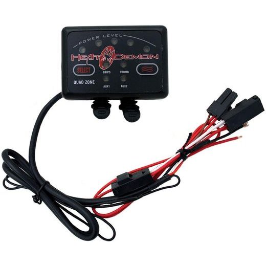SYMTEC SYMTEC ATV QUAD ZONE CONTROLLER W/2.5MM DC PLUG AND MOUNT