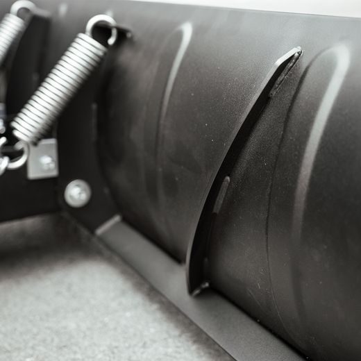 SHARK ACCESSORIES SHARK SNOW PLOW 59" STEEL BLACK (150 CM) WITH QUICK ADAPTER