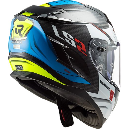 LS2 HELMETS LS2 FF327 CHALLENGER CT2 SPORTY WHITE
