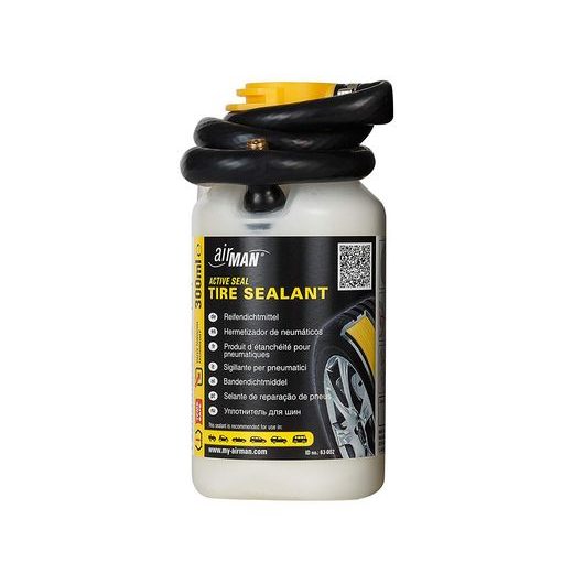 ASP GROUP S.R.O. AIRMAN RESQ PILOT 12V COMPRESSOR + 300 ML TIRE SEALANT - TIRE MOBILITY KIT