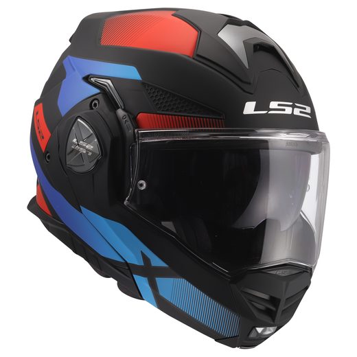 LS2 HELMETS LS2 FF901 ADVANT X NOVA MATT BLACK RED BLUE-06