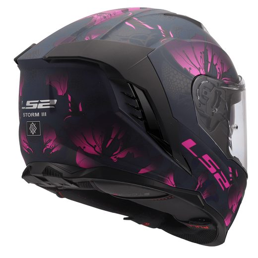 LS2 HELMETS LS2 FF818 STORM III BURST BLACK PINK