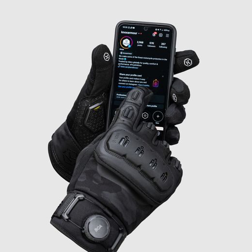 KNOX RUKAVICE ORSA OR4 BLACK