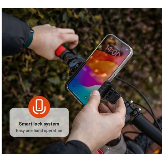 FIXED DRŽÁK MOBILNÍHO TELEFONU NA KOLO BIKEE PLUS BLACK