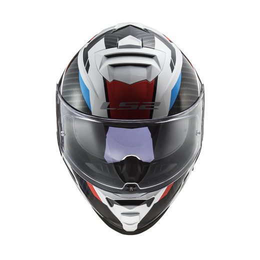 LS2 HELMETS LS2 FF800 STORM II RACER RED BLUE-06