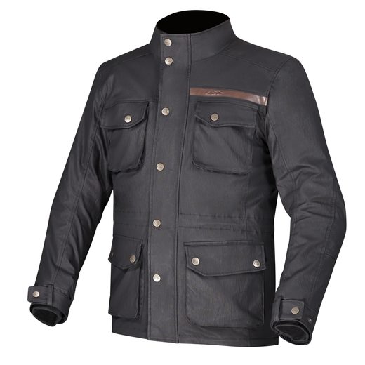 LS2 HELMETS LS2 LIBERTY MAN JACKET BLACK