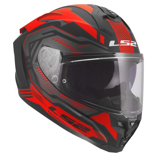 LS2 HELMETS LS2 FF817 CHALLENGER II DRAVIX RED