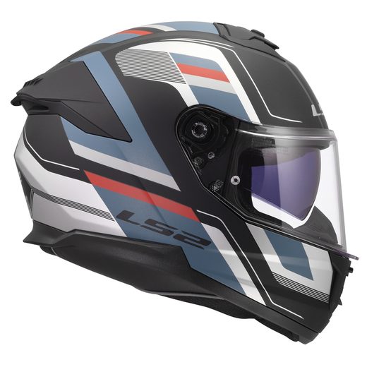 LS2 HELMETS LS2 FF808 STREAM II VINTAGE BLACK PETROL-06