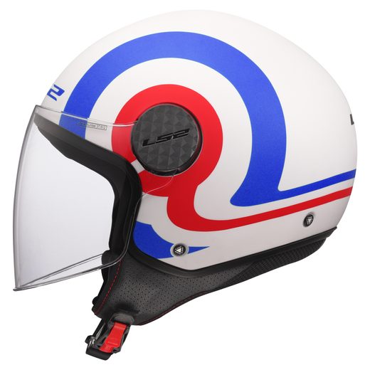 LS2 HELMETS LS2 OF558 SPHERE LUX II URBY WHITE BLUE RED-06