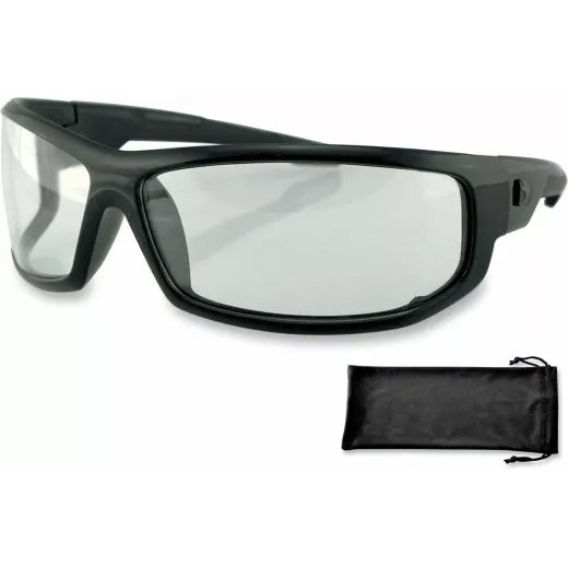 BOBSTER BRÝLE AXL GLOSS BLACK CLEAR