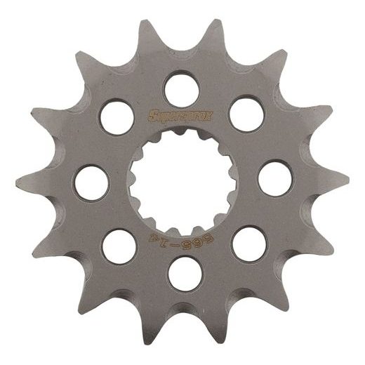 ŘETĚZOVÁ SADA EK - STŘÍBRNÝ ŘETĚZ 520 MRD, NETĚSNĚNÝ, KOLEČKO SUPERSPROX, ROZETA SUPERSPROX PRO YAMAHA WR 450 F 2010-2016