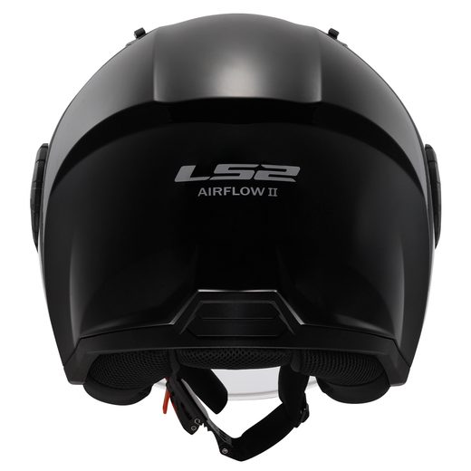 LS2 HELMETS LS2 OF616 AIRFLOW II SOLID GLOSS BLACK-06