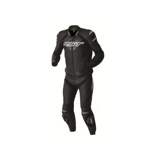 RST BUNDA 3635 TRACTECH EVO D3O LEATHER BLACK/WHITE