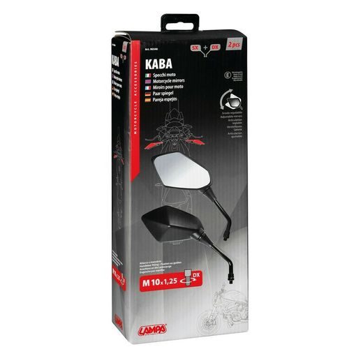 LAMPA ZRCÁTKA KABA 90346 BLACK 2KS