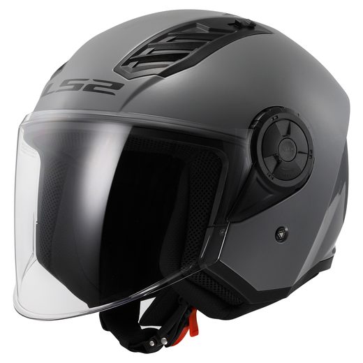 LS2 HELMETS LS2 OF616 AIRFLOW II SOLID NARDO GREY-06