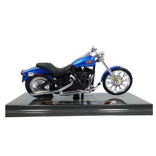 MAISTO HARLEY-DAVIDSON FXSTB NIGHT TRAIN 2002 1:18