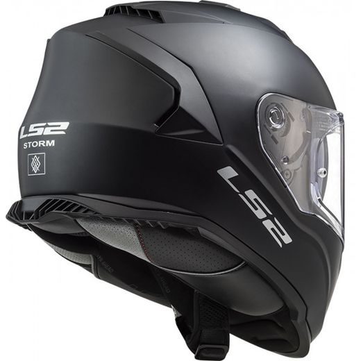 LS2 HELMETS LS2 FF800 STORM II SOLID MATT BLACK-06