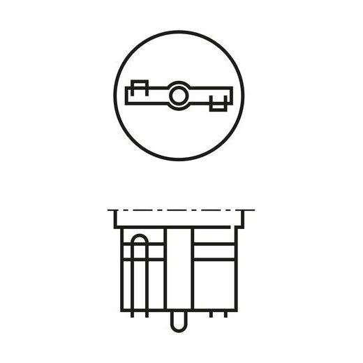 BOSCH ŽÁROVKA W16W 12V 16W W2,1X9,5D PURE LIGHT 2KS