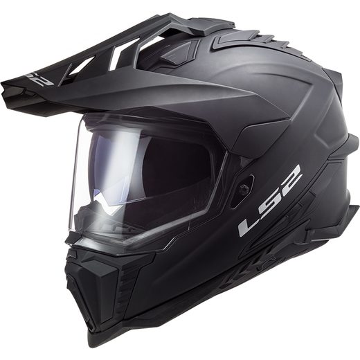 LS2 HELMETS LS2 MX701 EXPLORER SOLID MATT BLACK