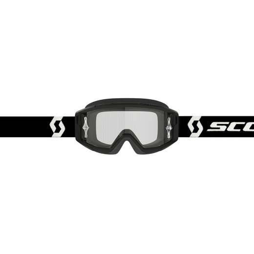 SCOTT BRÝLE PRIMAL CLEAR BLACK/WHITE (PLEXI: CLEAR)