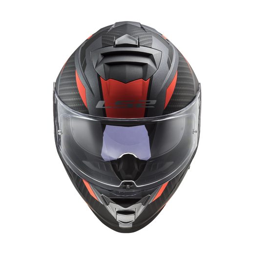 LS2 HELMETS LS2 FF800 STORM II RACER M.TITANIUM ORANGE-06
