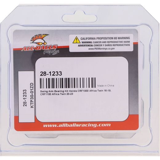 SWING ARM BEARING KIT ALL BALLS RACING SAB28-1233