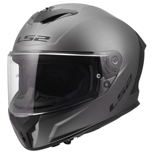 LS2 HELMETS LS2 FF820 RAPID III SOLID MATT TITANIUM