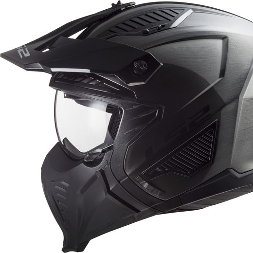 LS2 HELMETS LS2 OF606 DRIFTER JEANS TITANIUM-06