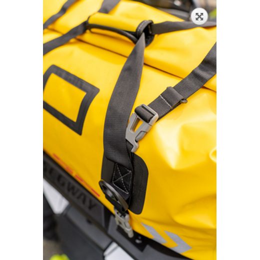 LS2 HELMETS LS2 LB-02 LUGGAGE BAG WATER PROOF PVC YELLOW 65L