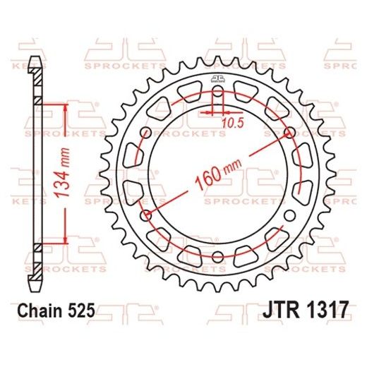 ŘETĚZOVÁ SADA EK - STŘÍBRNÝ ŘETĚZ 525 ZVX, X-KROUŽEK, KOLEČKO JT, ROZETA JT PRO HONDA CBR 1000 RR-R FIREBLADE 2022-2024