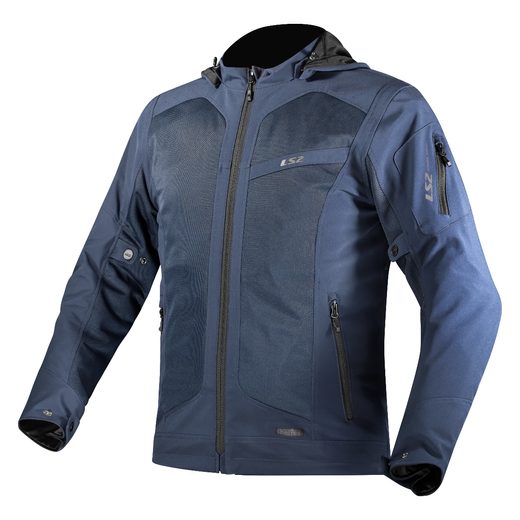 LS2 HELMETS LS2 BOLTON AIR MAN JACKET DARK BLUE